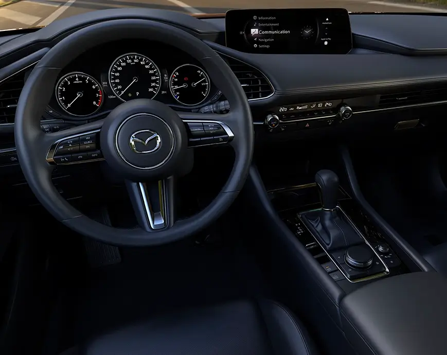 Diseño Interior de MAZDA 3 SPORT