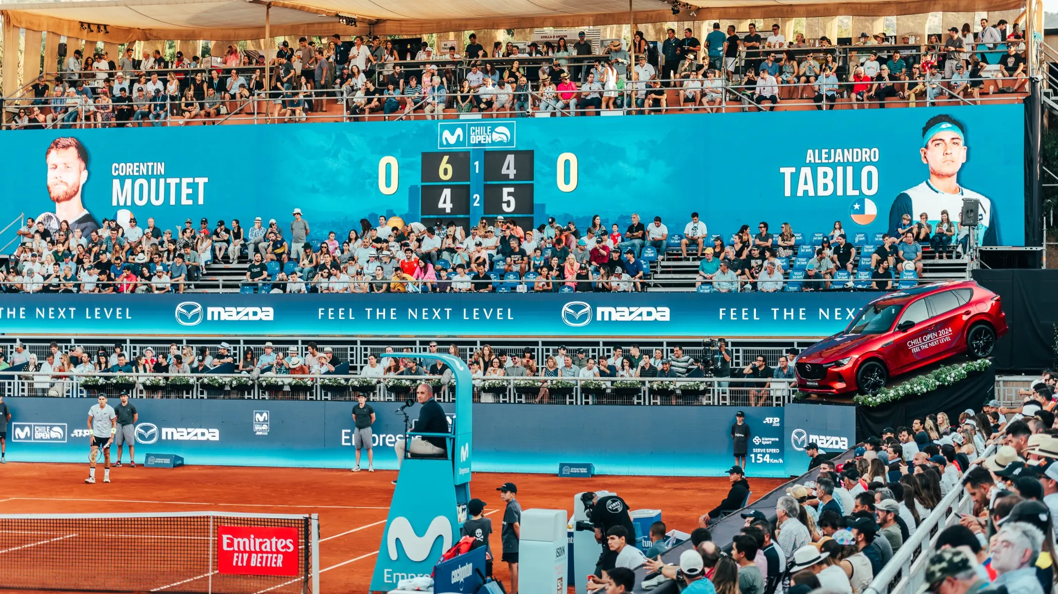 Mazda en la ATP Chile Open 2025