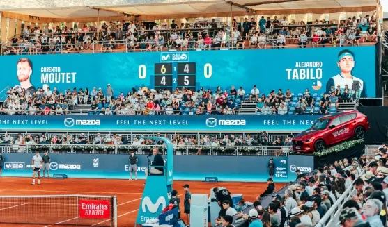MAZDA VUELVE A SER EL AUTO OFICIAL DEL ATP CHILE OPEN